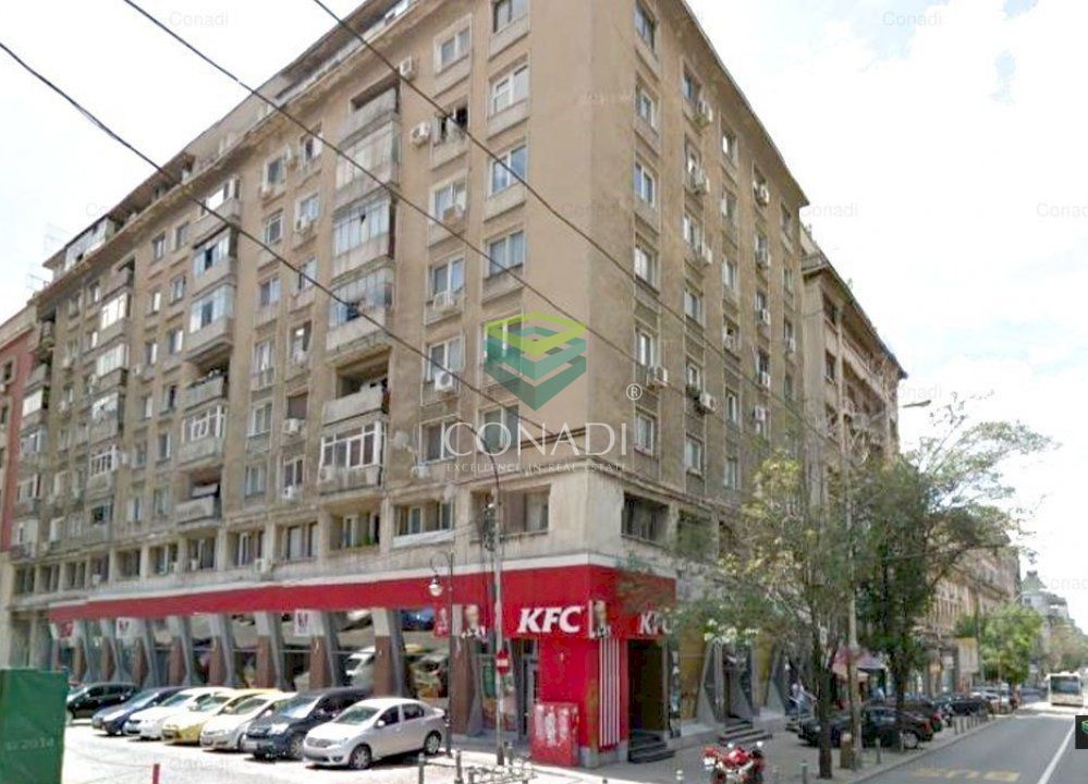Bucharest commercial space, ultra-central, Regina Elisabeta Boulevard near KFC
