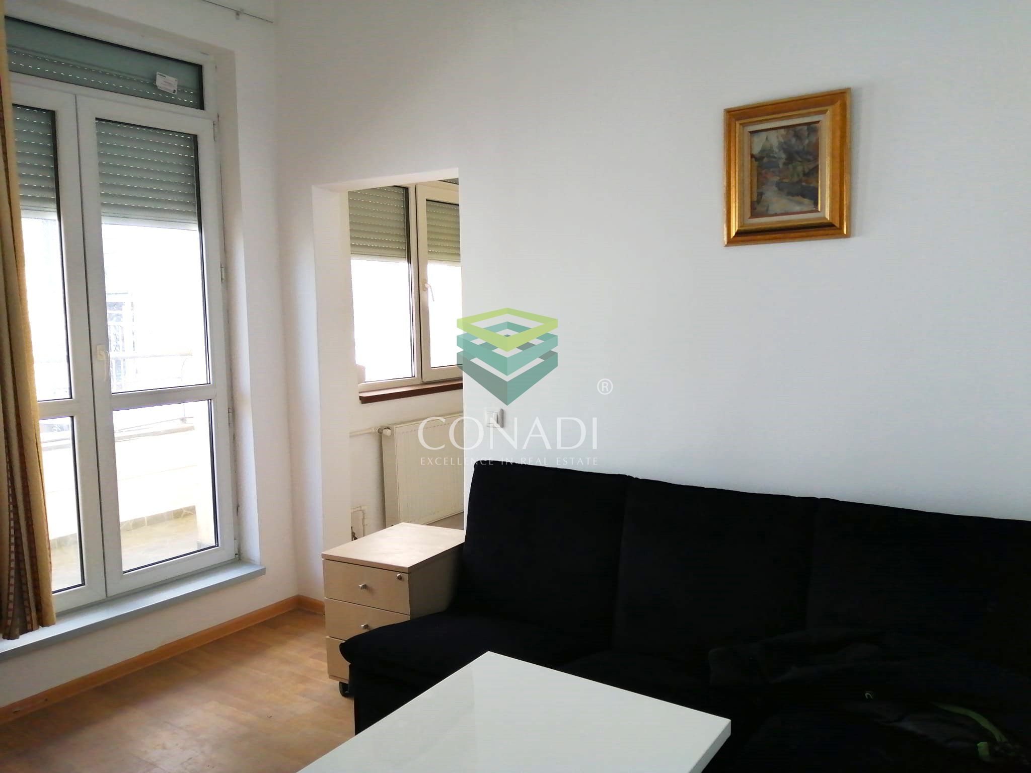 Sala Palatului-Atheneum, apartment with 2 rooms for rent, 55 square meters